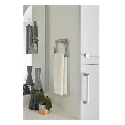 Amerock Blackrock Series BP55275ORB Cabinet Pull, 3-3/4 in L Handle, 1-1/16 in H Handle, 1-1/16 in Projection, Zinc - 1