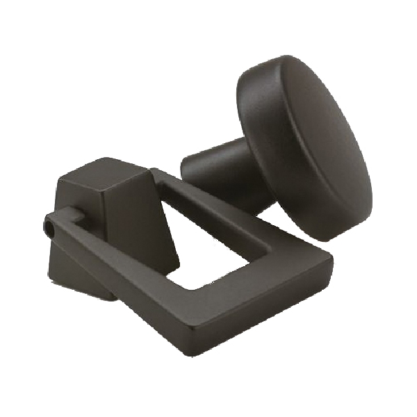 Amerock Blackrock Series BP55275ORB Cabinet Pull, 3-3/4 in L Handle, 1-1/16 in H Handle, 1-1/16 in Projection, Zinc - 2