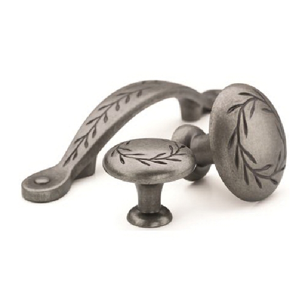 Amerock Nature's Splendor Series BP1580WN Cabinet Pull, 5-1/2 in L Handle, 1 in H Handle, 1 in Projection, Zinc - 3