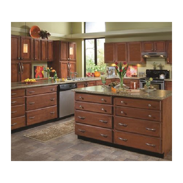 Amerock Nature's Splendor Series BP1580WN Cabinet Pull, 5-1/2 in L Handle, 1 in H Handle, 1 in Projection, Zinc - 5