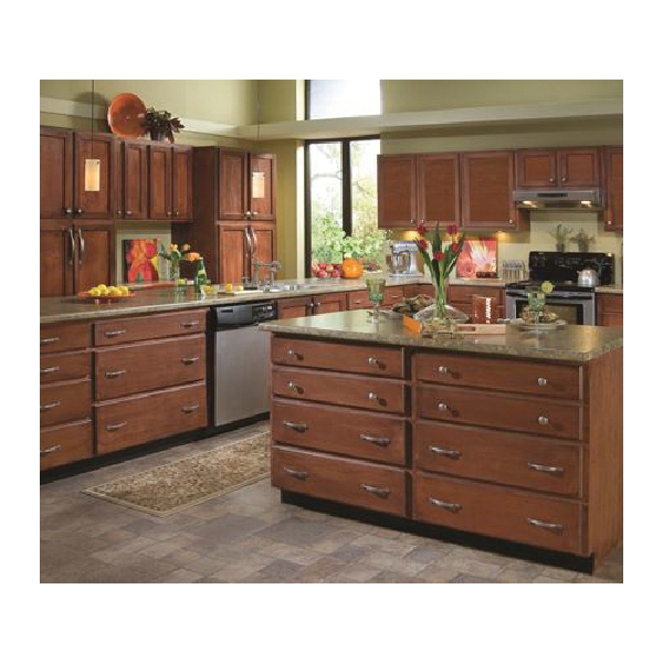 Amerock Inspirations Series BP1592ORB Cup Pull, 4-1/4 in L Handle, 1 in H Handle, 1 in Projection, Zinc, 1/PK - 2