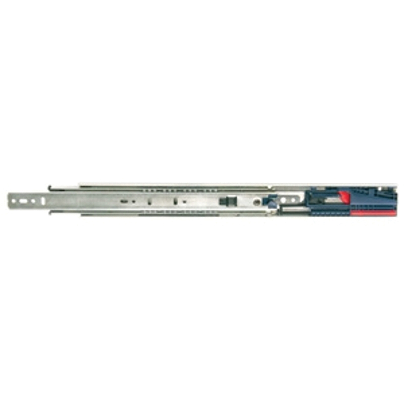 Knape & Vogt 8450FMRP 20 Drawer Slide, 100 lb, Side Mounting, 20 in L Rail, Steel, Zinc - 1