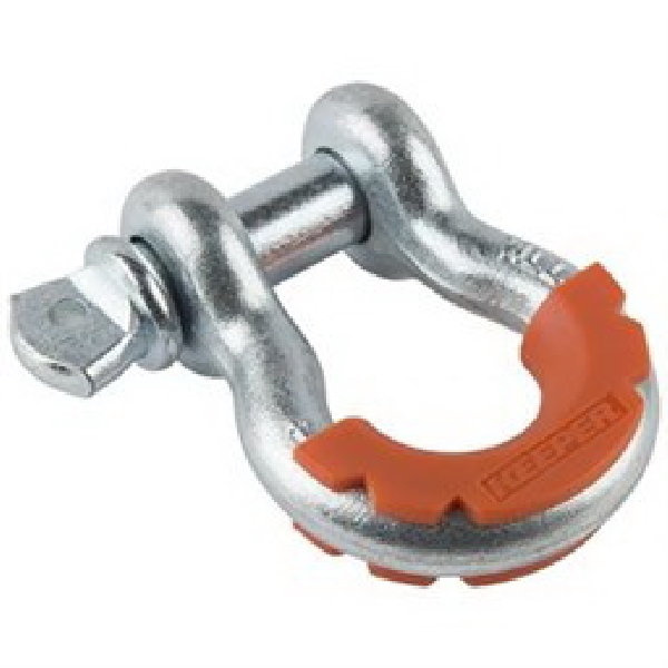 Keeper KWA14618 Bow Shackle with Moulded Isolator, 3/4 in, 9500 lb Working Load - 3