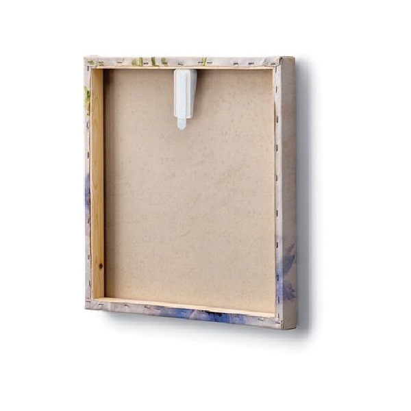 Command 17044-ES Large Canvas Picture Hanger, 3 lb, Plastic, White, Wall Mounting - 2