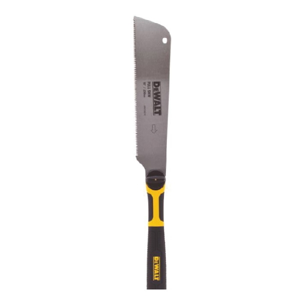 DEWALT DWHT20215 Single Edge Pull Saw, 9 in L Blade, 14 TPI, Metal Blade, Ergonomic Handle, Bi-Material Handle - 2