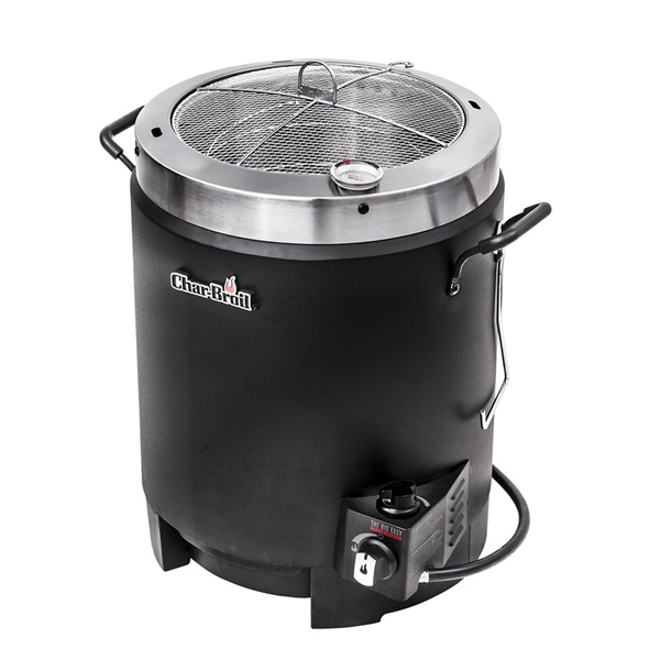 Char-Broil The Big Easy 17102065 Turkey Fryer, Cooking Area -Phase, 16,000 Btu, Stainless Steel, Black/Silver - 2
