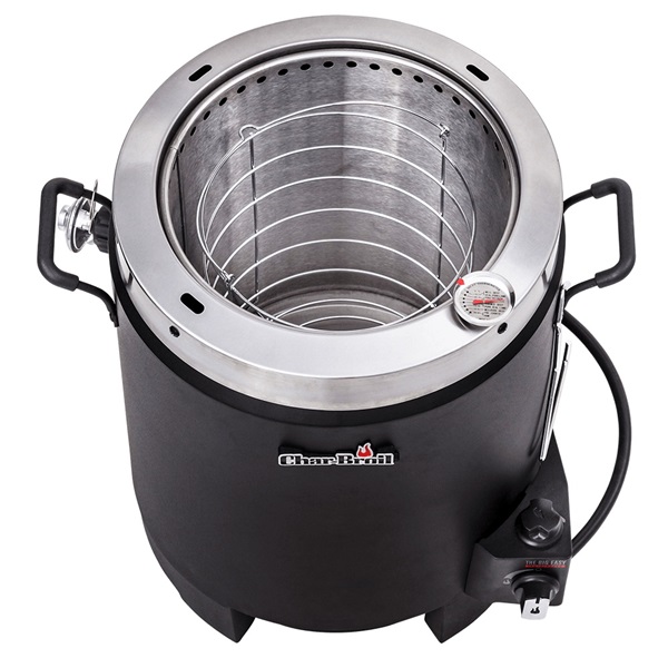 Char-Broil The Big Easy 17102065 Turkey Fryer, Cooking Area -Phase, 16,000 Btu, Stainless Steel, Black/Silver - 3