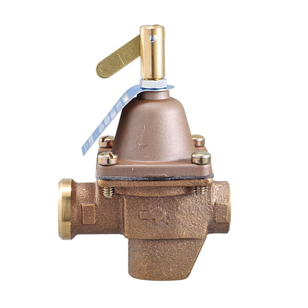 Watts 1156F Series B1156F Water Pressure Regulator, 1/2 in Connection, FNPT, Stainless Steel Body, Bronze - 3