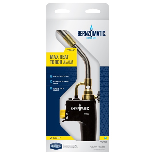 BernzOmatic TS8000 Max Heat Torch, Aluminum - 2