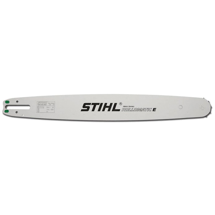 Stihl ROLLOMATIC E 3003 008 8917 Chainsaw Guide Bar, 18 in L Bar, 0.05 in, 3/8 in TPI/Pitch, 66-Drive Link - 1