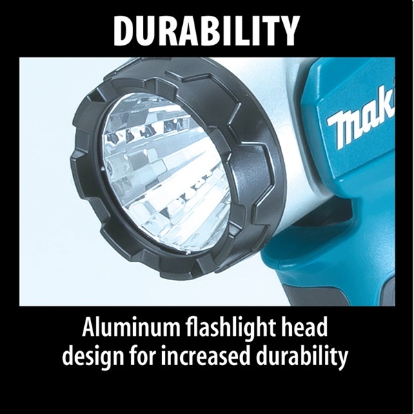 Makita DML802 Flashlight, 5 Ah, Lithium-Ion Battery, LED Lamp, 160 Lumens - 2