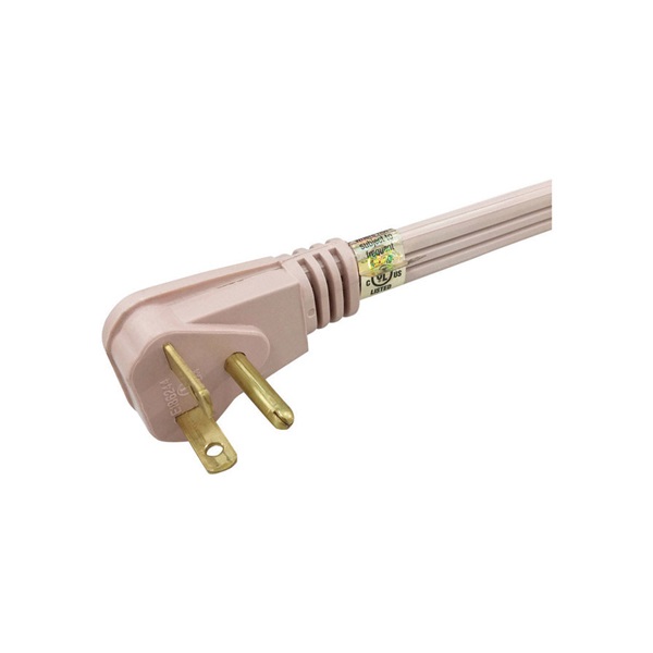 ACE 1AC-004-009FBG Appliance Cord, 12 AWG Cable, 9 ft L, 20 A, 120 V - 3