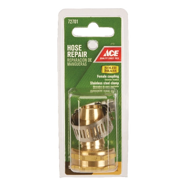 ACE GT3021A Repair, 5/8 in, Hose Barb, 3/4 in, FHT, Brass - 2