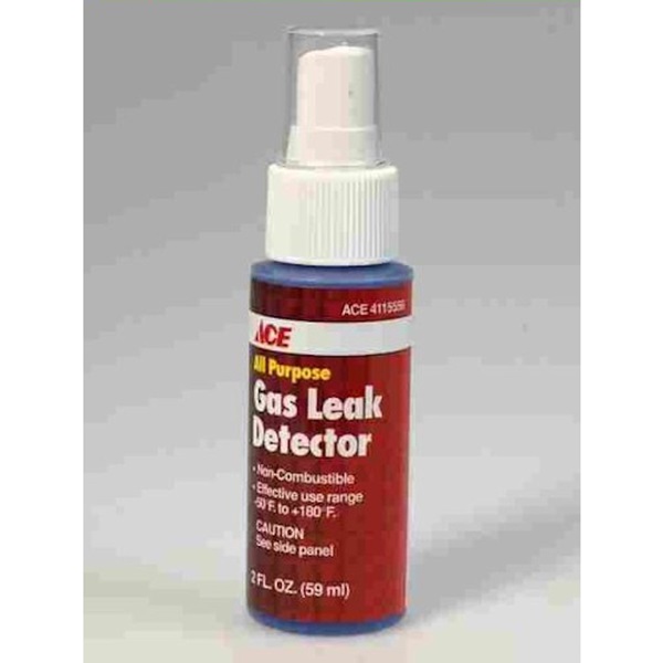 ACE 039304 Gas Leak Detector, Liquid, Blue, 2 oz Bottle - 2