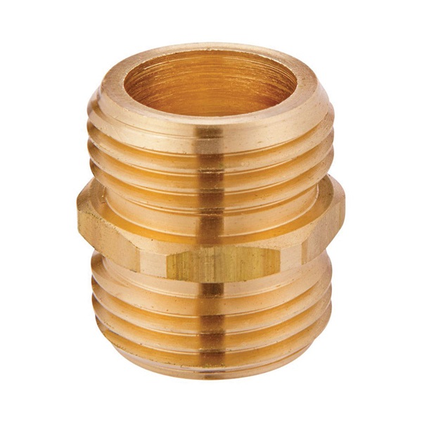 ACE GT3060A Hose Adapter, 3/4 in, Male Threaded, Brass - 2