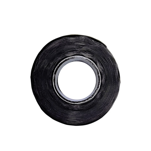 Superglue Corp 15408 Fuse Tape, 10 ft L, 1 in W, Silicone Backing, Black - 2
