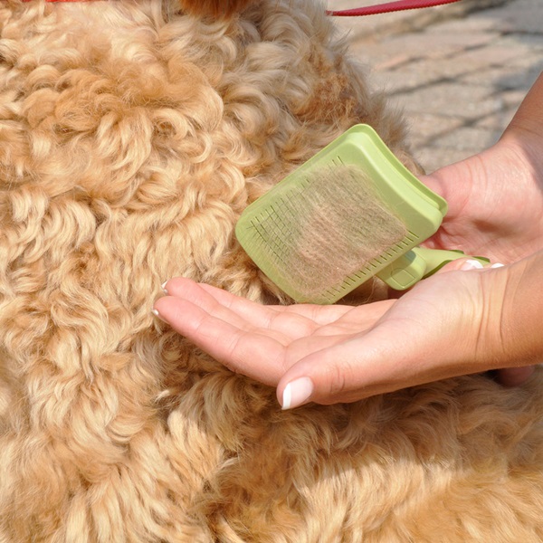 Coastal Pet Products W417 NCL00 Slicker Brush, Self Cleaning, Dog - 3