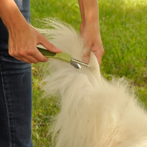Coastal Pet Products W6116 NCL00 De-Matting Comb, Stainless Steel, Dog - 2