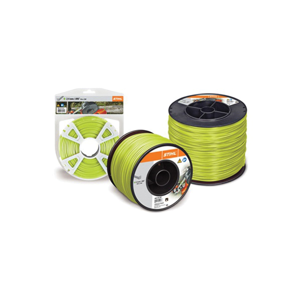 Stihl X-Line 0000 930 3402 Trimmer Line, 0.095 in Dia, Nylon, Neon Green - 3