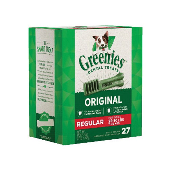 Greenies 10123686 Dog Dental Treat, R Breed, Original Flavor, 27 oz Pack - 2