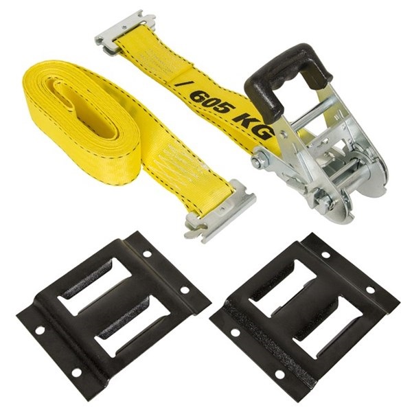 Keeper 89350 Tie-Down Strap, 1-3/4 in W, 15 ft L, 1333 lb Working Load - 2