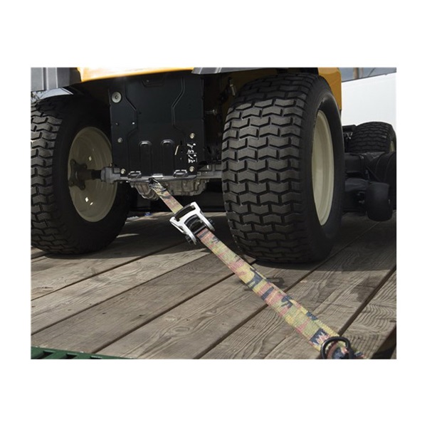 Keeper 47300 Tie-Down Strap, 1 in W, 12 ft L, Desert Camouflage, 550 lb Working Load, S-Hook End - 3