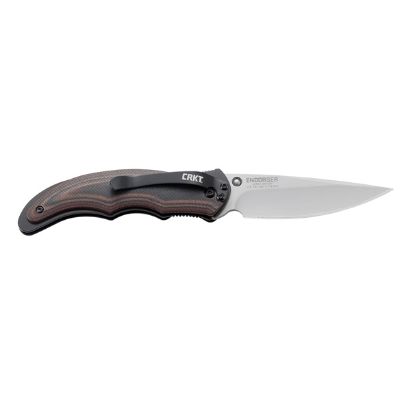 Endorser 1105 Pocket Knife, 3.18 in L Blade, Steel Blade, Two-Tone Handle - 2