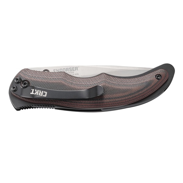 Endorser 1105 Pocket Knife, 3.18 in L Blade, Steel Blade, Two-Tone Handle - 3
