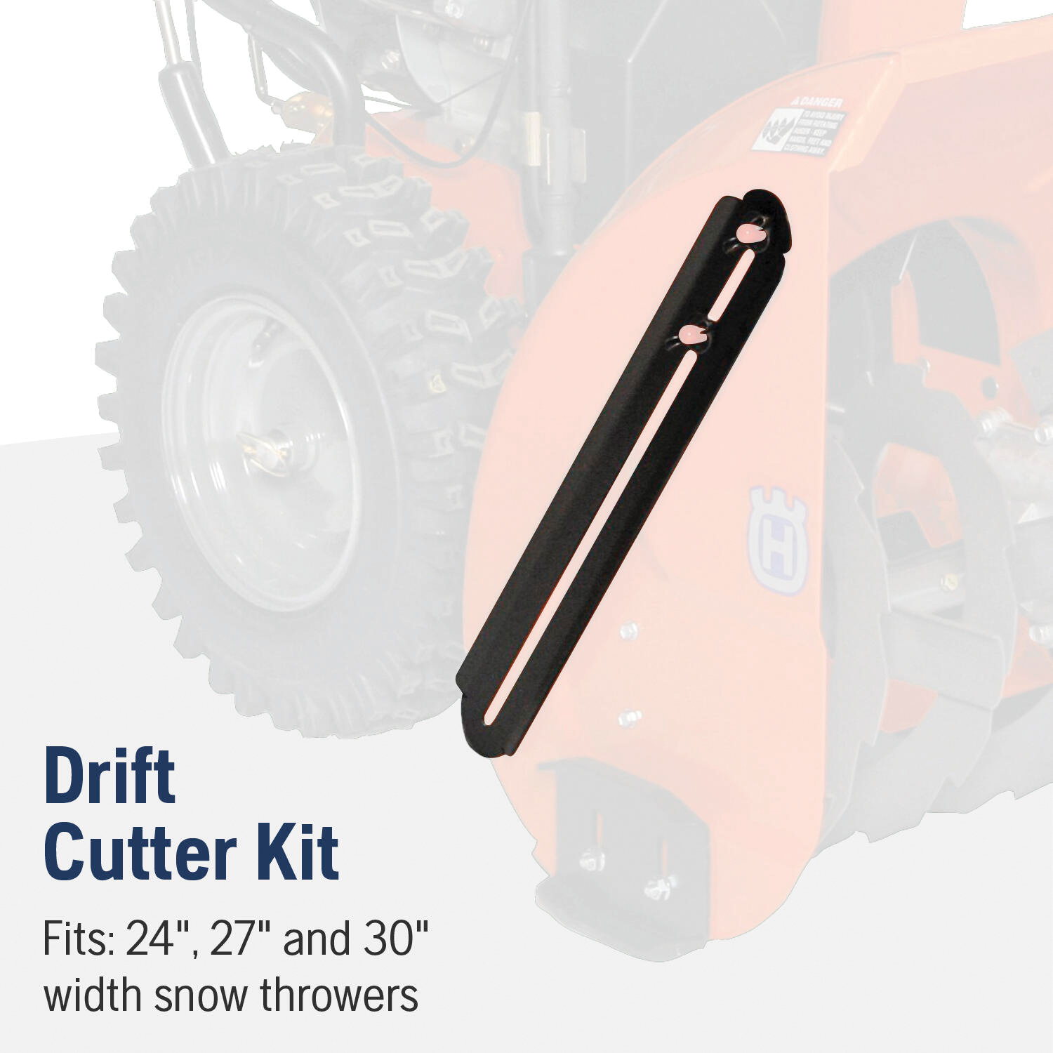 Husqvarna 532183614 Drift Cutter Kit, For: 24, 27, 30 in W Snow Throwers - 2