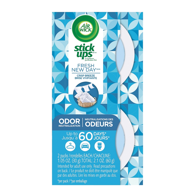 Air Wick 85823 Air Freshener Stick, 1.05 oz, Crisp Breeze - 1