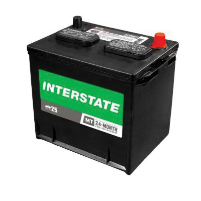 Interstate Batteries MT Series MT 25 Wet Battery, 25 Battery, 12 V Battery - 2