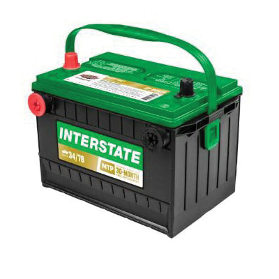 Interstate Batteries MTP Series MTP 78DT Wet Battery, 3478 Battery, 12 V Battery - 2