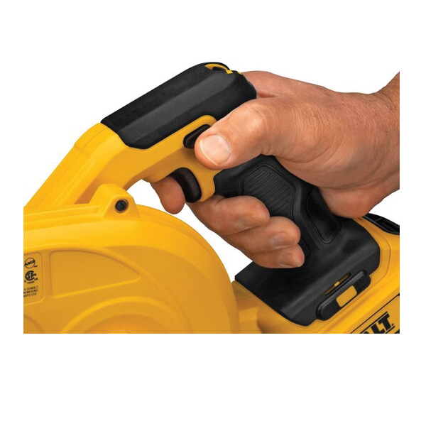 DEWALT DCE100B Cordless Blower, Tool Only, 20 V, Lithium-Ion, 3-Speed, 100 cfm Air, 18 min Run Time - 4