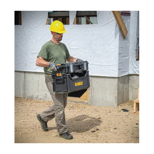 DEWALT ToughSystem Series DWST08205 Tote, Polypropylene, Black - 2