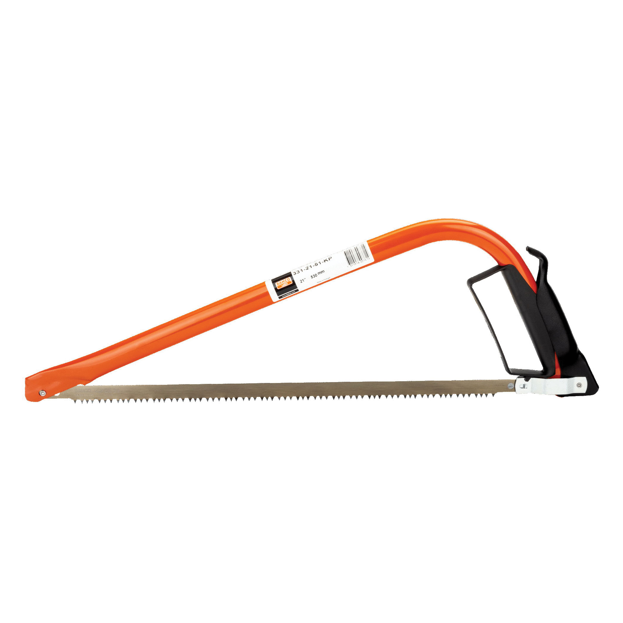 Bahco 331-21-51-KP Bow Saw, Steel Blade, Plastic Handle, 21 in OAL - 2