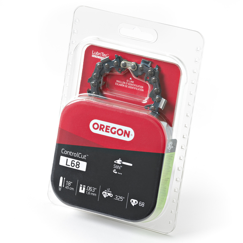 Oregon ControlCut L68 Chainsaw Chain, 22BPX Chain, 18 in L Bar, 0.63 in Gauge, 0.325 in TPI/Pitch, 68-Link - 2