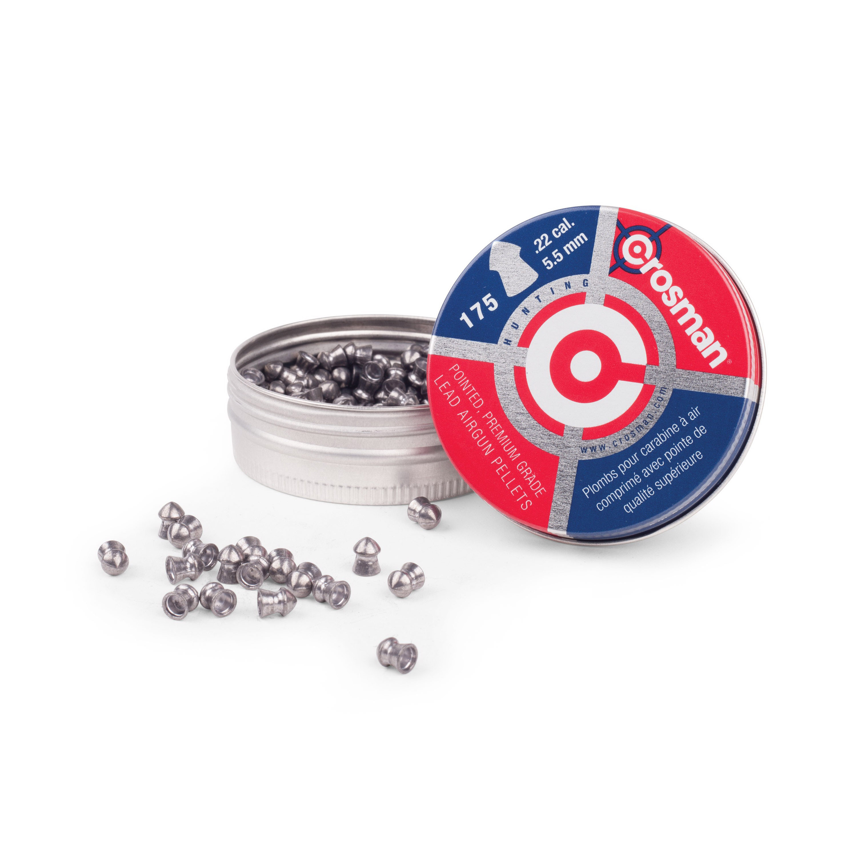 Crosman P022 Pointed Pellet, Premier, Lead - 2