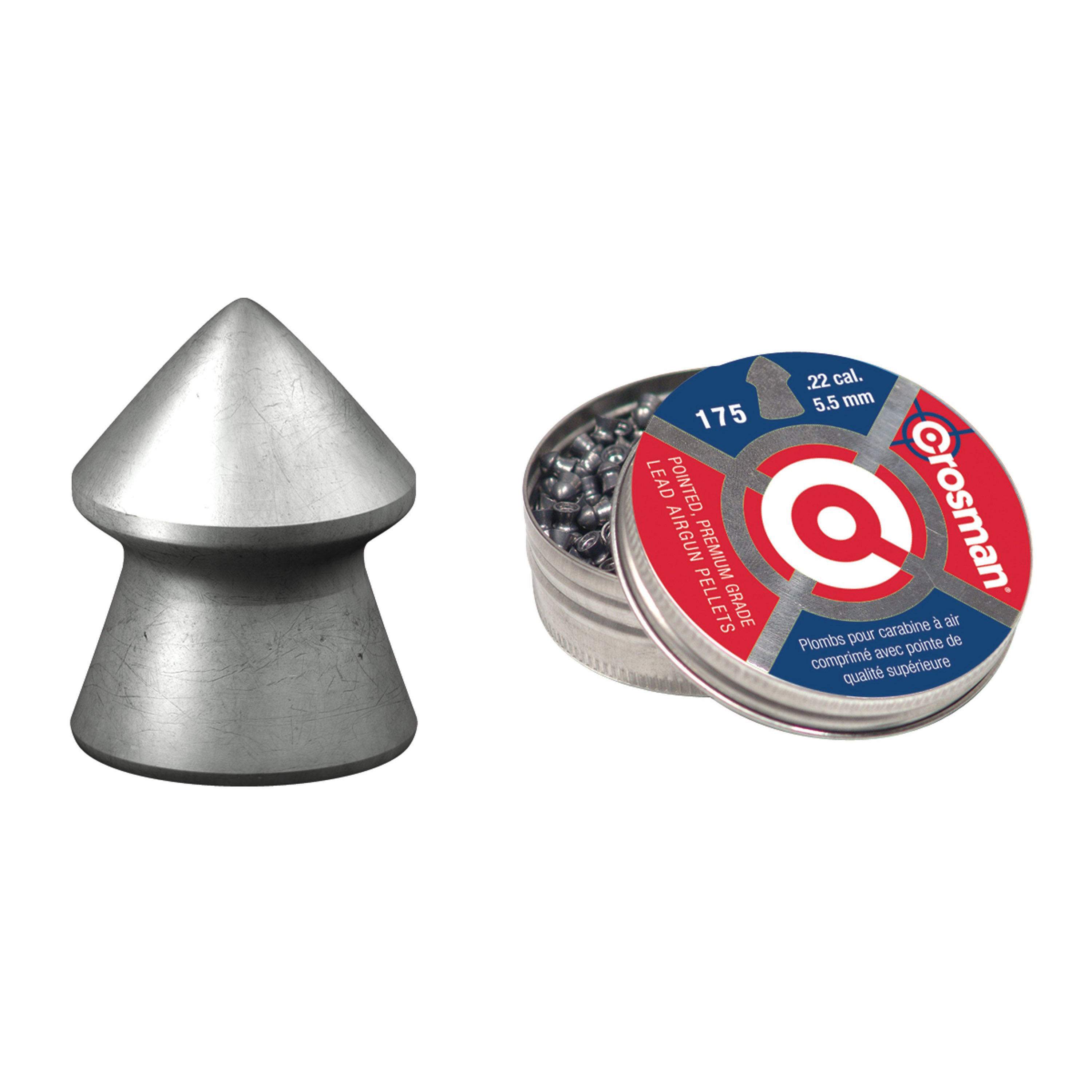 Crosman P022 Pointed Pellet, Premier, Lead - 3