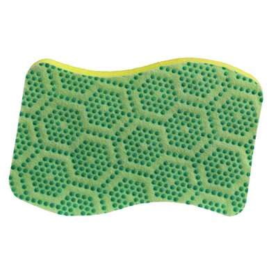 Scotch-Brite 30303-8 Scrub Dots Sponge, 4.4 in L, 2.6 in W - 2
