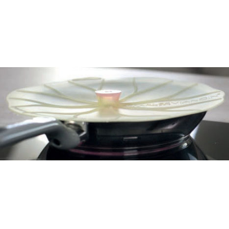 Charles Viancin LILYPAD Series 1001 Lid, 11 in Dia Dimensions, Silicone, Green - 2