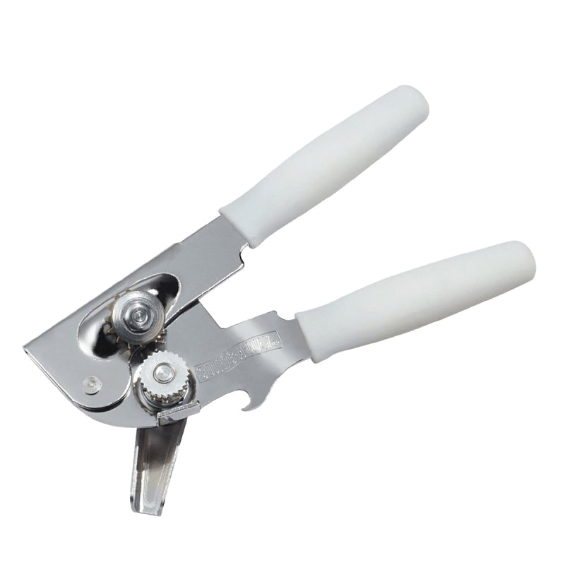 Swing-A-Way 407WH Can Opener, Comfort-Grip Handle, Steel, White - 1