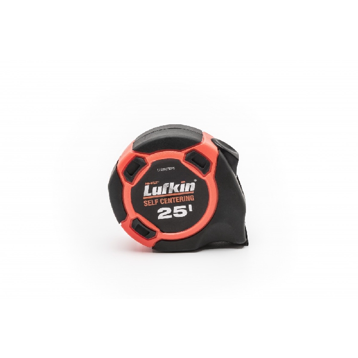 Crescent Lufkin L725SCTMPN Tape Measure, 25 ft L Blade, 1 in W Blade, Steel Blade, Plastic Case, Black/Orange Case - 2