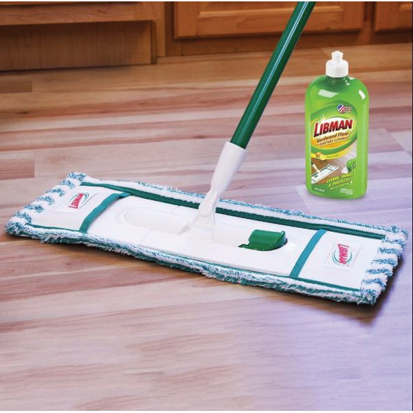 Libman 117 Wet and Dry Mop, 52 in L, Microfiber Mop Head, Steel Handle - 3