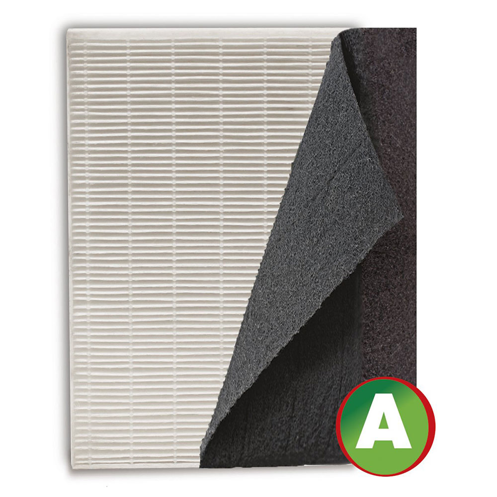 Honeywell HRF-AP1V1 Air Purifier Filter, 47 in L, 15-1/2 in W, Carbon Filter Media, Black - 2