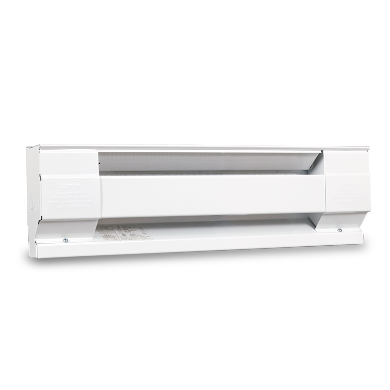 Cadet 2F500-1W Baseboard Heater, 4.2 A, 120 V, 500 W, 1710 Btu, 50 sq-ft Heating Area, White - 2