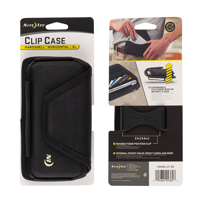 Nite Ize HSHSXL-01-R3 Holster, X-L, Foam/Nylon/ Polycarbonate, Black - 3