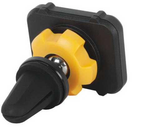 DEWALT 204 0435 DW2 Vent-Mount, Stainless Steel, Black/Yellow, Magnetic - 2