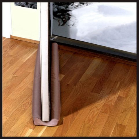 Frost King DDS1 Double Draft Stop, Fabric, Brown - 2