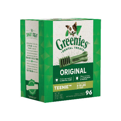 Greenies Original TEENIE 428634 Dog Dental Treat, 27 oz Bag - 2