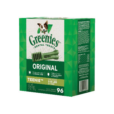 Greenies Original TEENIE 428634 Dog Dental Treat, 27 oz Bag - 3